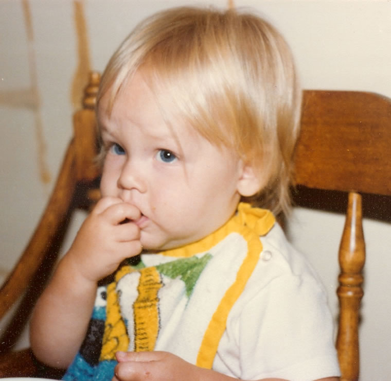 Little Charlie Castles in August 1979 Almost One Year Old